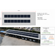 OTOPARK GES (18X ALFASOLAR 620W Toplam Güç : 11.16KWp