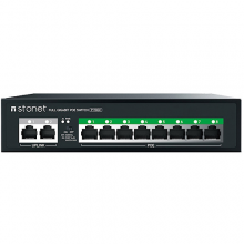 STONET (P110GC) 8 PORT POE 10/100/1000 2 PORT UPLINK 10/100/1000 120W POE SWITCH