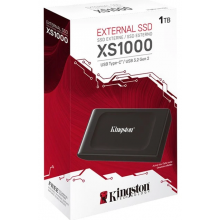 Kingston XS1000 1TB Mini USB 3.2 Gen 2 Siyah Taşınabilir SSD